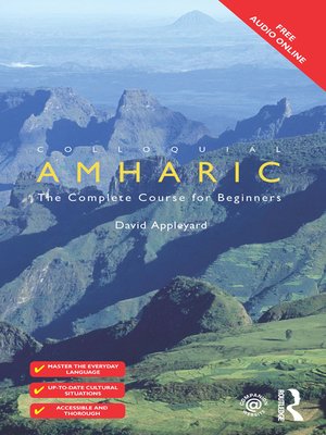 cover image of Colloquial Amharic